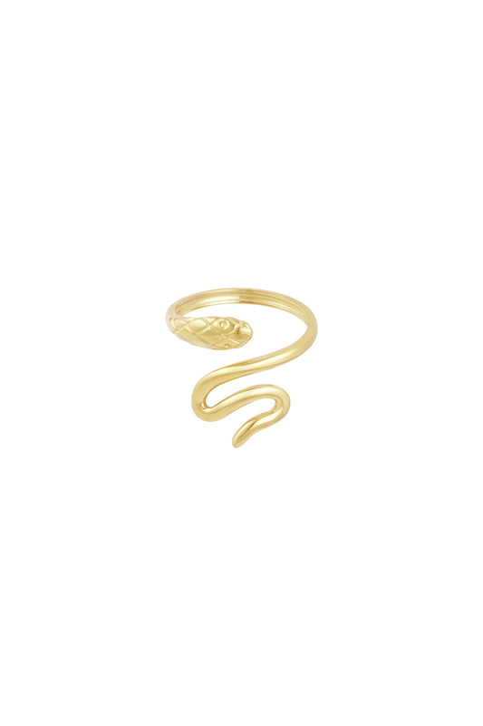 Ring dazzle snake - Gold color